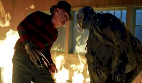 Freddy og Jason kæmper i Freddy vs. Jason