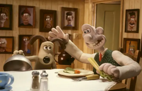 Wallace och Gromit i The Curse of the Were-Rabbit (Dreamworks)