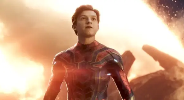 Tom Holland dans le rôle de Peter Parker dans Avengers : Endgame (Marvel Studios)