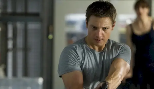 Jeremy Renner som Aaron Cross i The Bourne Legacy