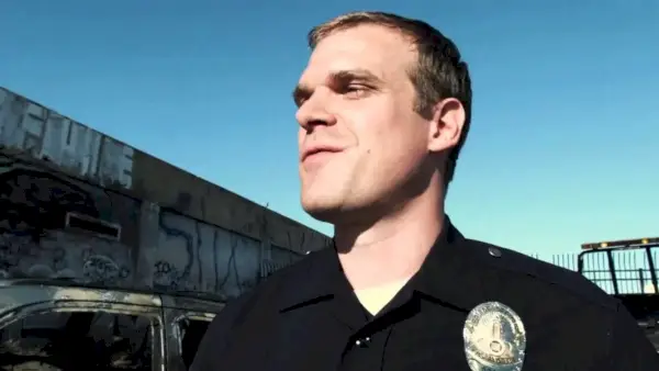 David Harbour nel ruolo dell'agente Van Hauser in End of Watch