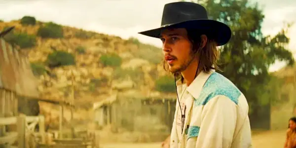 Austin Butler como Charles Watson en Érase una vez en Hollywood