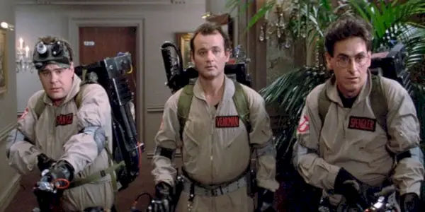 Trei dintre Ghostbusters originali se potriveau cu fantome de vânătoare.