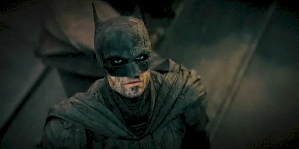 Robert Pattinson som Bruce Wayne (a.k.a. Batman) i The Batman