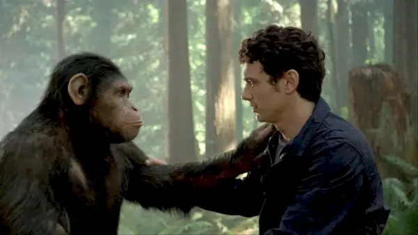 O que aconteceu com James Franco em ‘Planeta dos Macacos’?