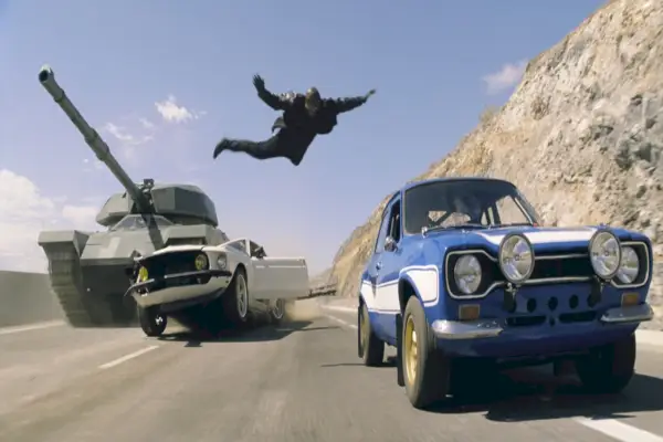 Gale stunts i Fast and Furious 6