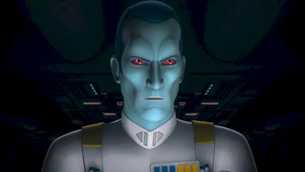 El Gran Almirall Thrawn a la sèrie d'animació