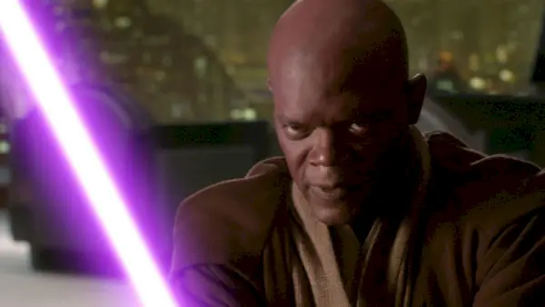 Yıldız Savaşları Mace Windu Işın Kılıcı