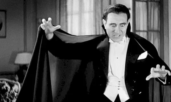 Bela Lugosi ca Contele Dracula în Dracula (1931)