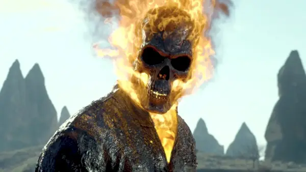 Nicolas Cage ako Ghost Rider v Ghost Rider: Spirit of Vengeance