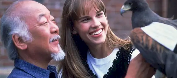 Hilary Swank in de volgende Karate Kid