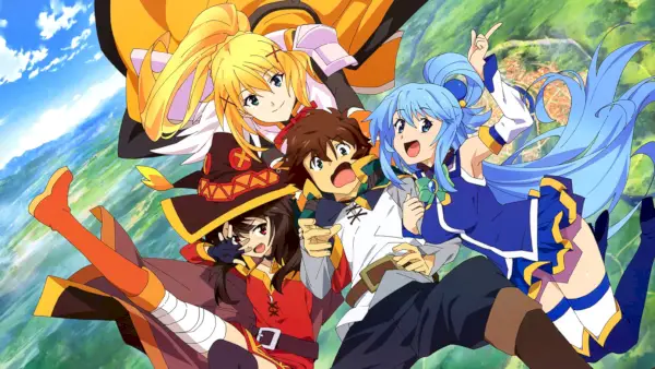 Anime-serien 'KonoSuba: God's Blessing on This Wonderful World' kommer til Netflix i april 2024