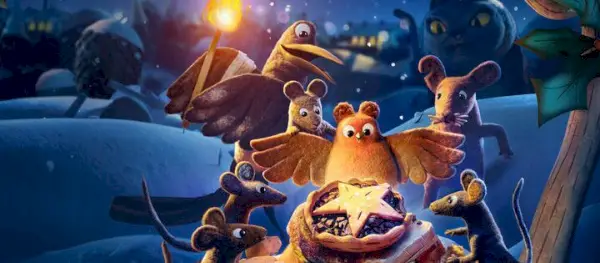 Robinas Robinas Aardmanas „Netflix“ Kalėdų filmas