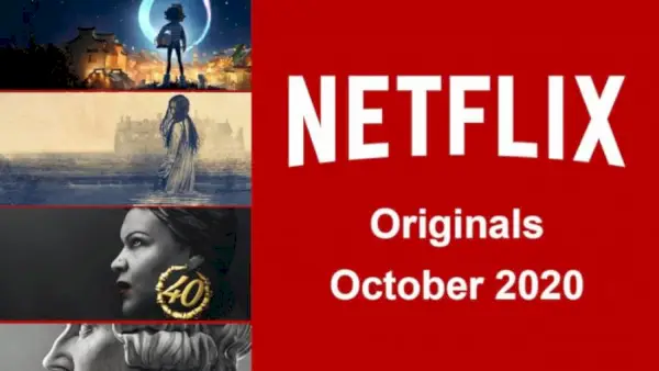 Netflix Originals parādīsies Netflix 2020. gada oktobrī