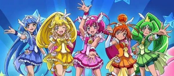 Anime adatto ai bambini di Glitter Force