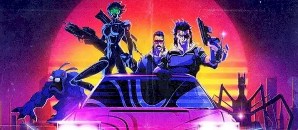 Kapitán Laserhawk A Blood Dragon Remix Netflix