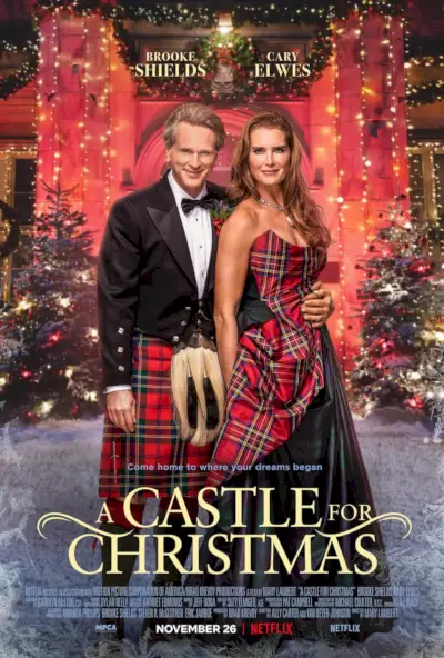 Een kasteel voor Kerstmis Netflix-poster