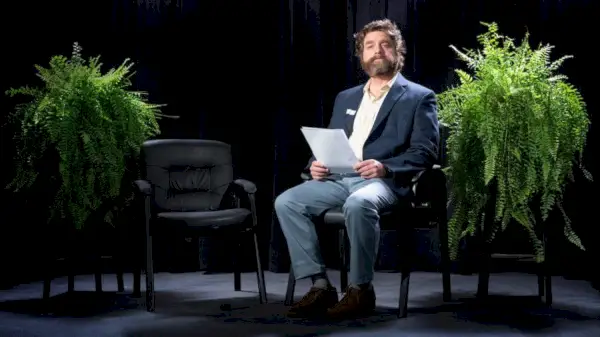 Between Two Ferns: Film: Netflixov datum izida, zaplet, igralska zasedba in napovednik