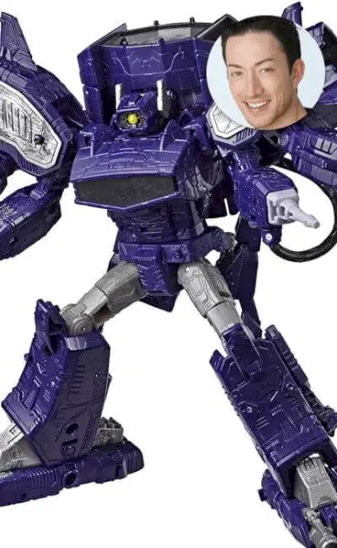 Guerre des transformateurs pour Cybertron Shockwave Todd Haberkorn