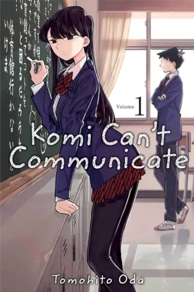 Komi kan inte kommunicera Netflix Poster Manga