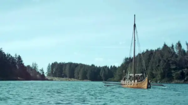 Norsemen Boat Scenary