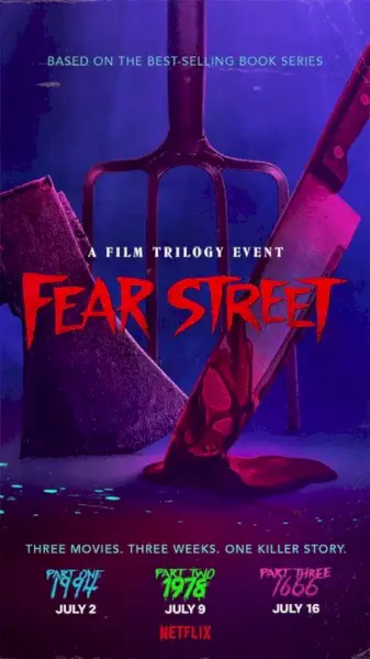 Affiche Netflix de la trilogie Fear Street