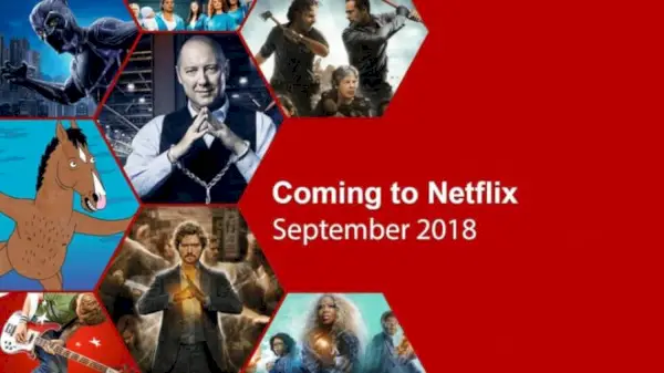 Hva kommer til Netflix: september 2018