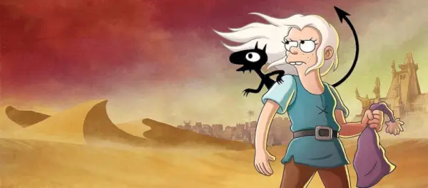 Disenchantment-animerte filmer og TV-serier kommer til Netflix i 2021 og utover