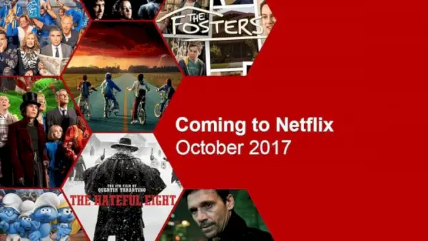 2017. gada oktobra jauni Netflix izlaidumi