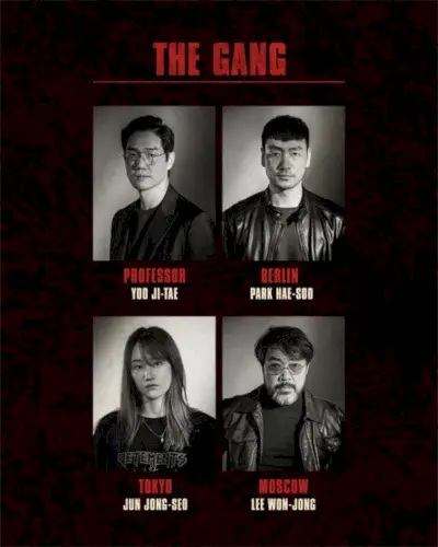 Lacasadepapel Kr 캐스팅 영어 01 Money Heist Netflix