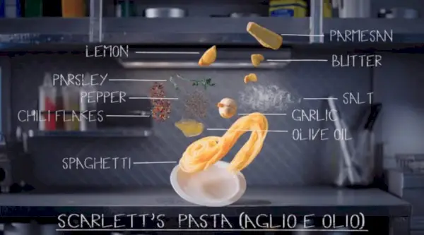 Recept za testenine Scarletts The Chef Show