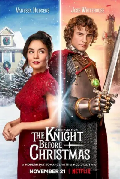 Originalus „Netflix“ plakatas „The Knight Before Christmas“.