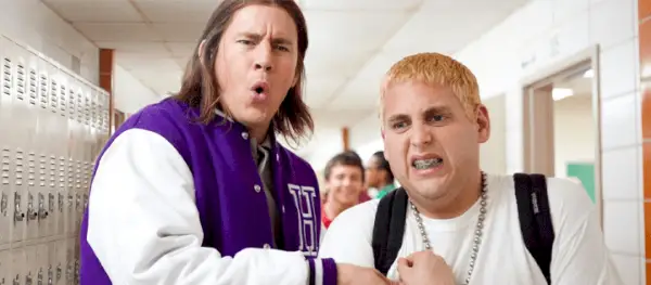 21 Jump Street 11. Fenomenālas filmas, kas pamet Netflix 2023. gada aprīļa beigās