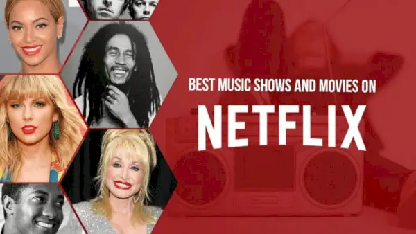 Bästa musikprogram och filmer på Netflix efter musikgenre