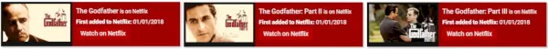 The Godfather Hvad er på Netflix 1