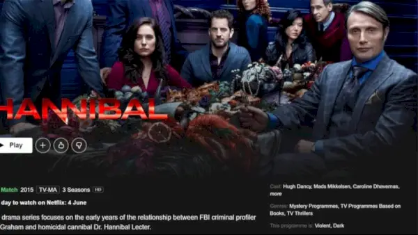 Hannibal a programat să părăsească Netflix în iunie 2021, data plecării