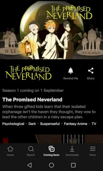 The Promised Neverland Coming Soon