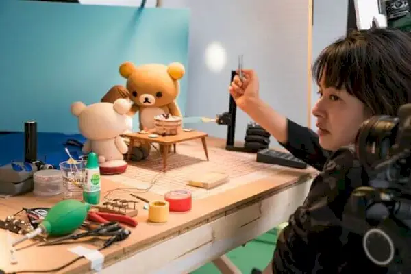 Rilakkuma i Kaoru Netflix darrere de les escenes