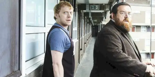 Nick Frost Och Rupert Grint I Sick Note