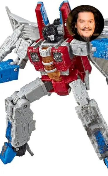 Transformeru karš par Kibertronu Starscream Frenks Todaro