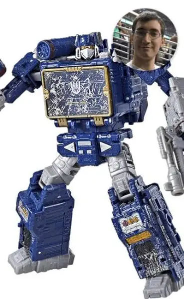 Guerre des transformateurs pour Cybertron Soundwave Edward Bosco