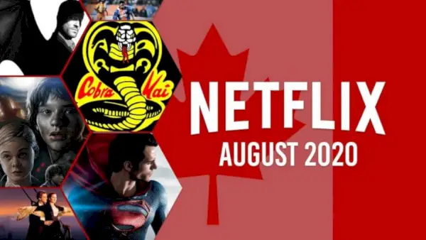 Novedades de Netflix Canadá en agosto de 2020