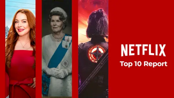 Netflix topp 10-rapport: 'Falling for Christmas', 'Lost Bullet 2', 'The Crown', 'Warrior Nun' och animerade filmer.