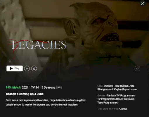 Seizoen 4 van ‘Legacies’ stelt de releasedatum van Netflix in juni 2022 in