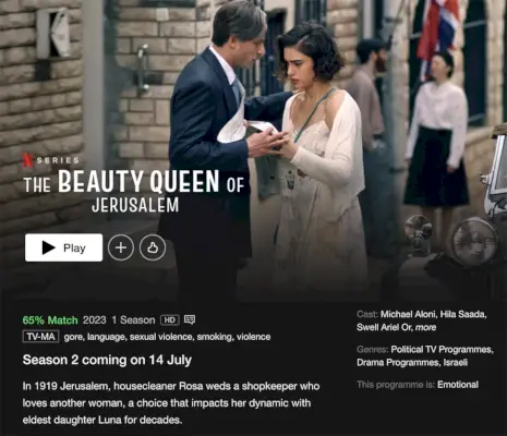 The Beauty Queen Of Jerusalem Netflix Data lansării.webp