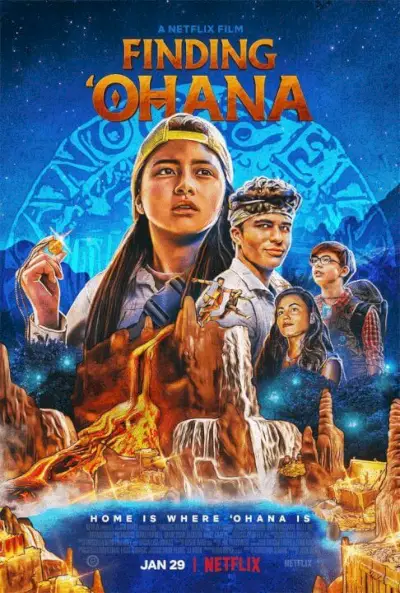 Netflix Family Adventure Finding Ohana Plot Cast Cast et date de sortie de Netflix Poster