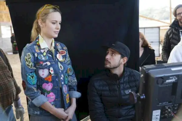 Unicorn Store Netflix op setfoto's Brie Larson