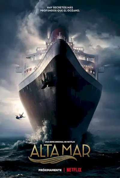 Spaanse promoposter van High Seas Netflix seizoen 1