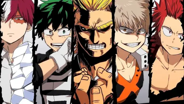 Anime serija My Hero Academia.webp