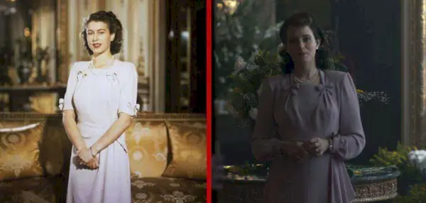 Claire Foy als koningin Elizabeth II